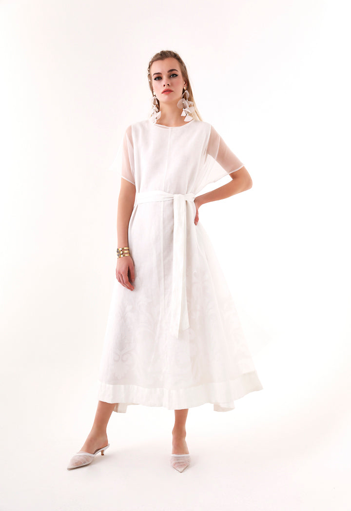 Organza Maxi Dress