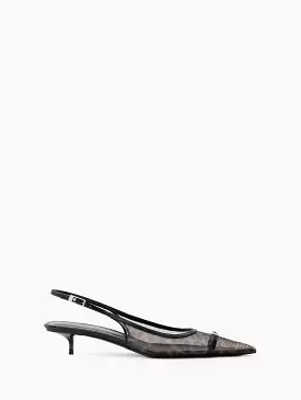 Oxalis Slingback Shoes with 30mm Heel