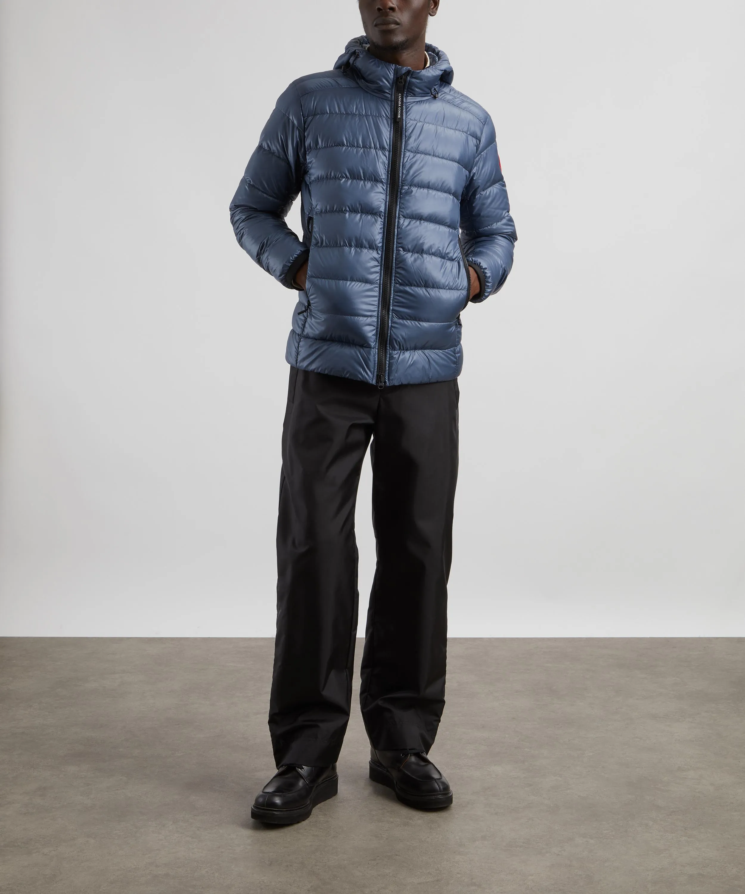 Ozone Blue Crofton Hooded Jacket