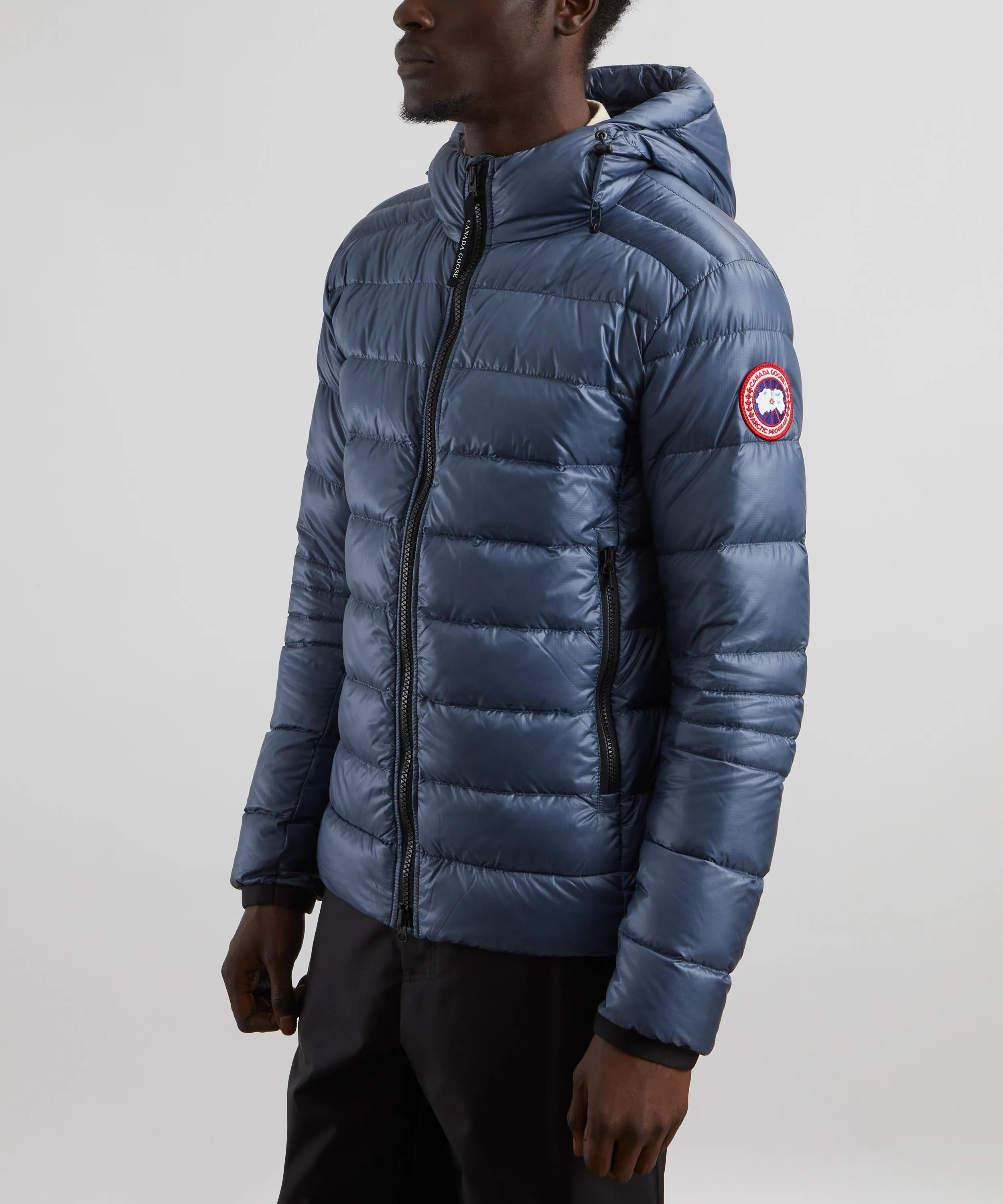 Ozone Blue Crofton Hooded Jacket