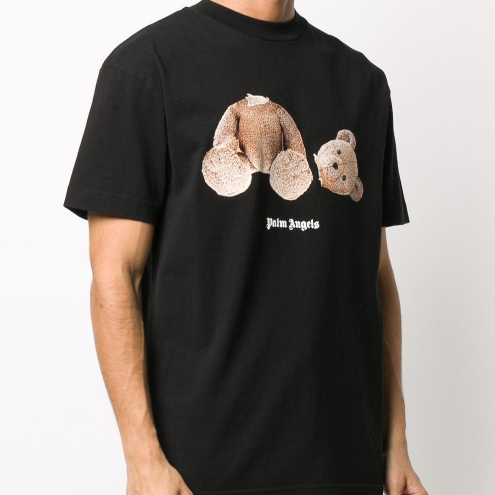 PALM ANGELS Bear Tee Black