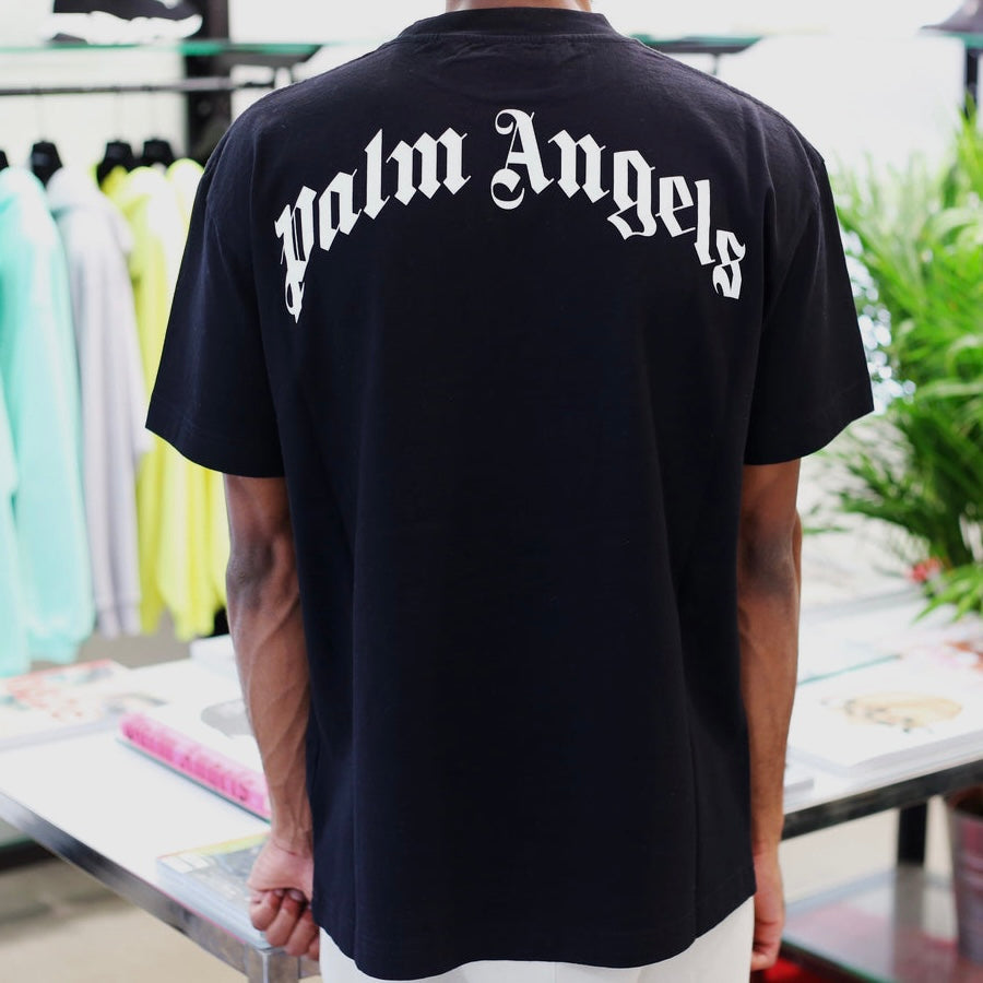 Palm Angels Black Shark Tee