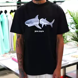 Palm Angels Black Shark Tee