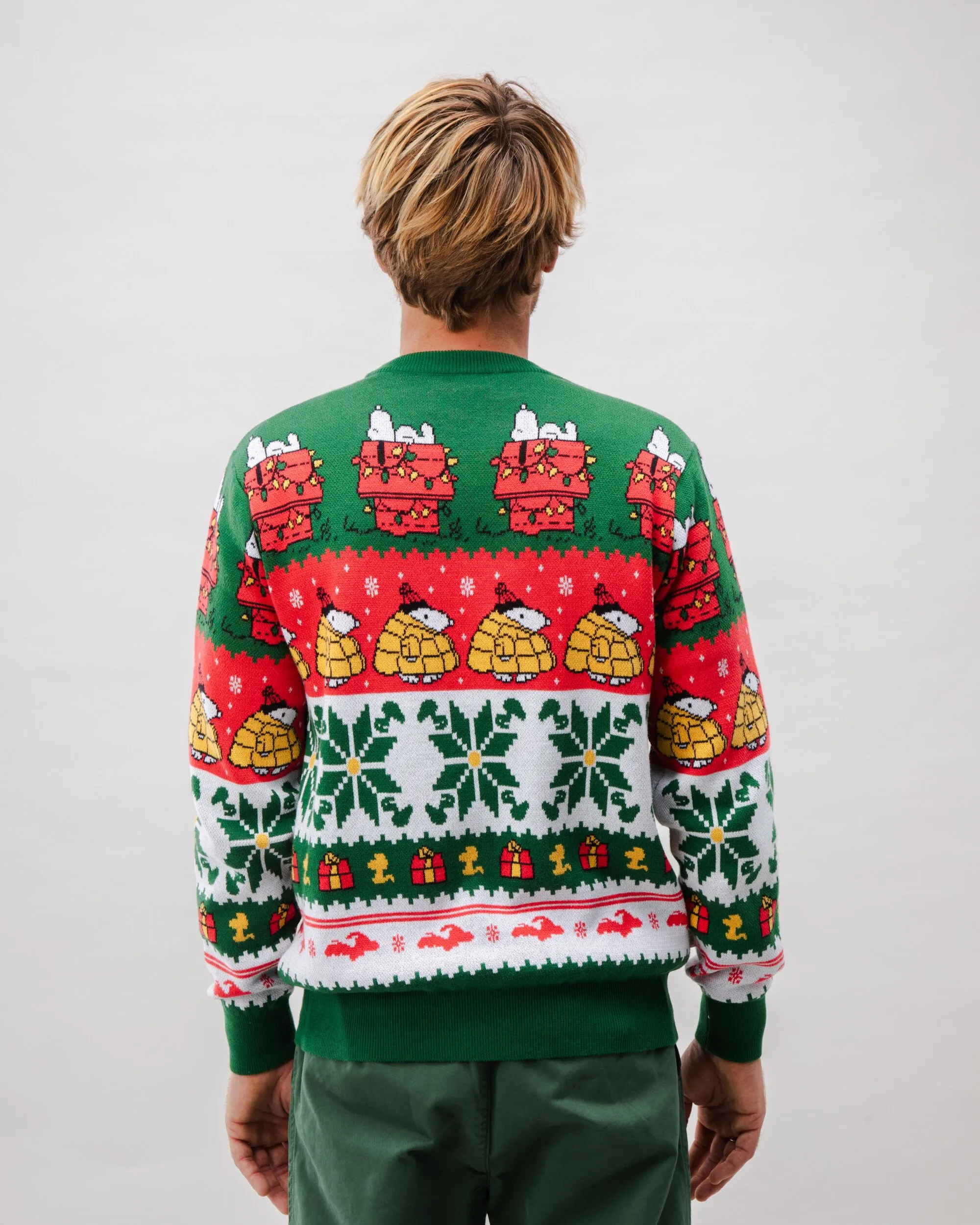 Peanuts Xmas Multicolor Cotton Sweater