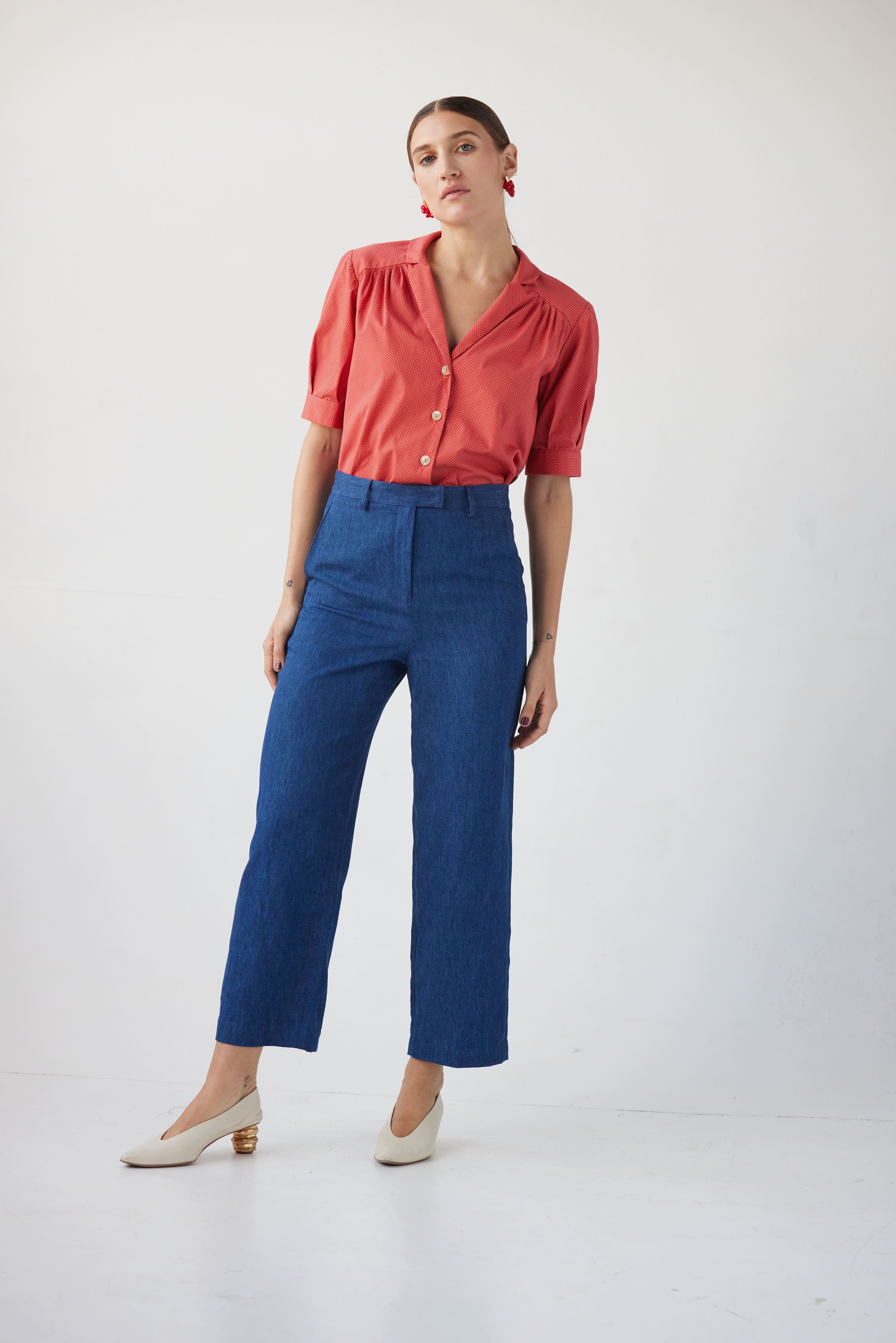 Piper Pants Made of Soft Denim