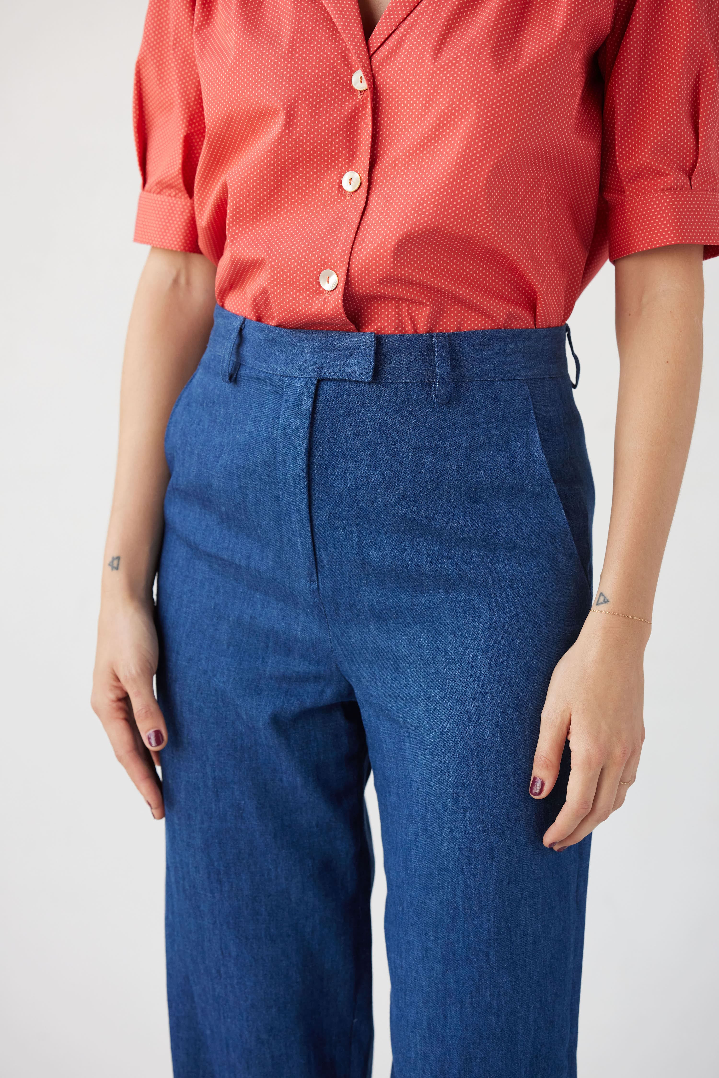 Piper Pants Made of Soft Denim