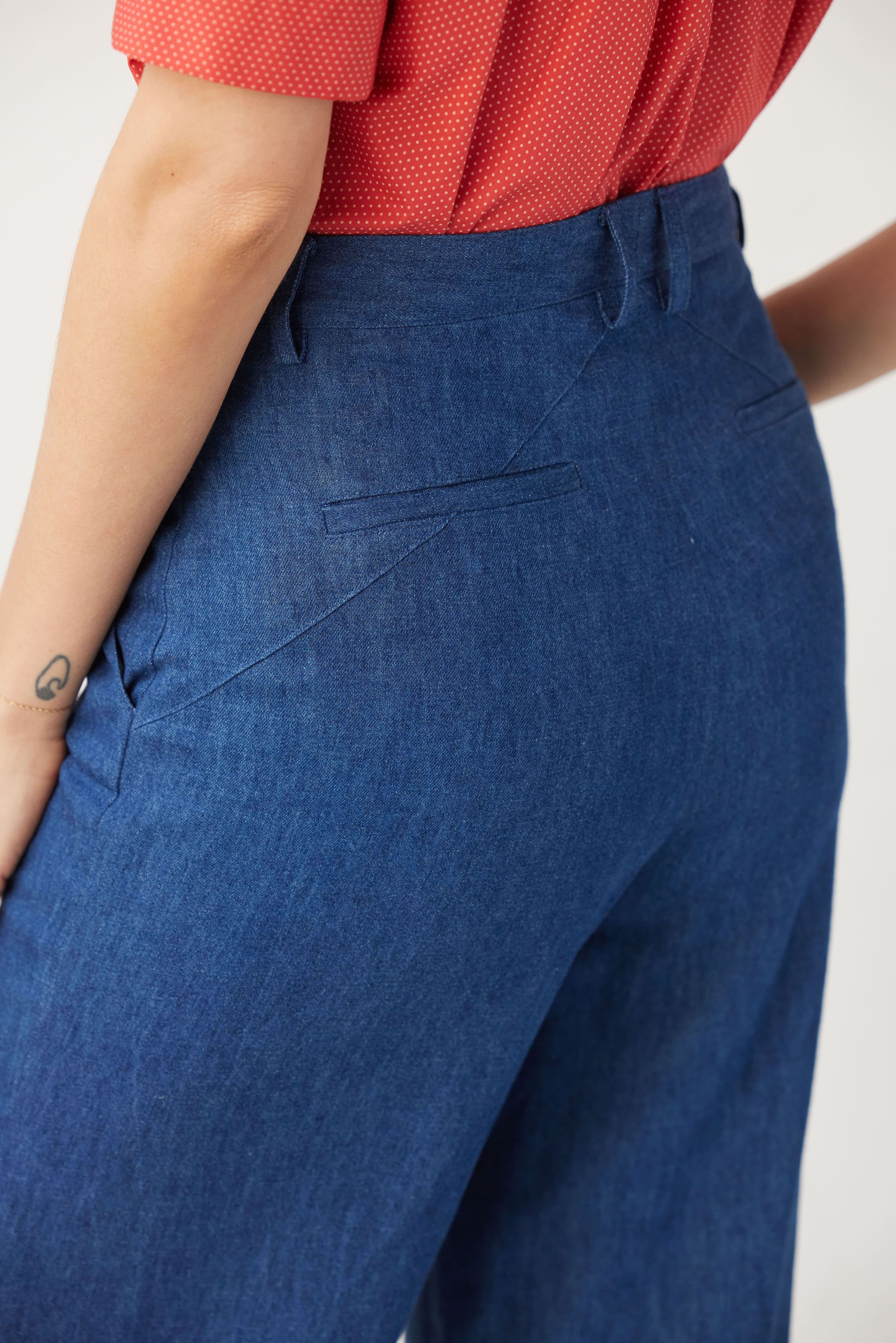 Piper Pants Made of Soft Denim