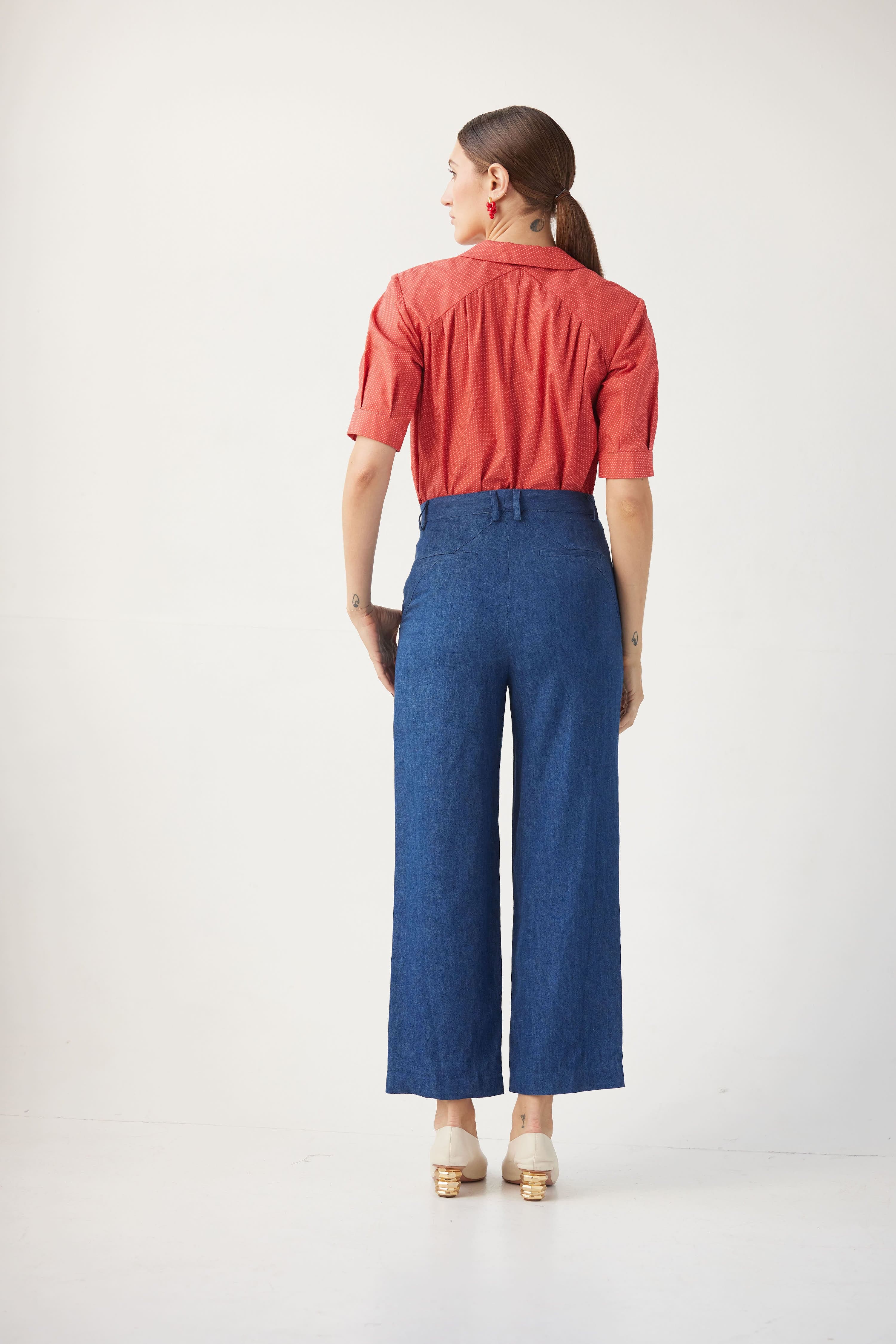 Piper Pants Made of Soft Denim