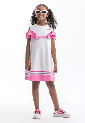 Powerpuff Girls Dress - Sleeveless Ruched Design