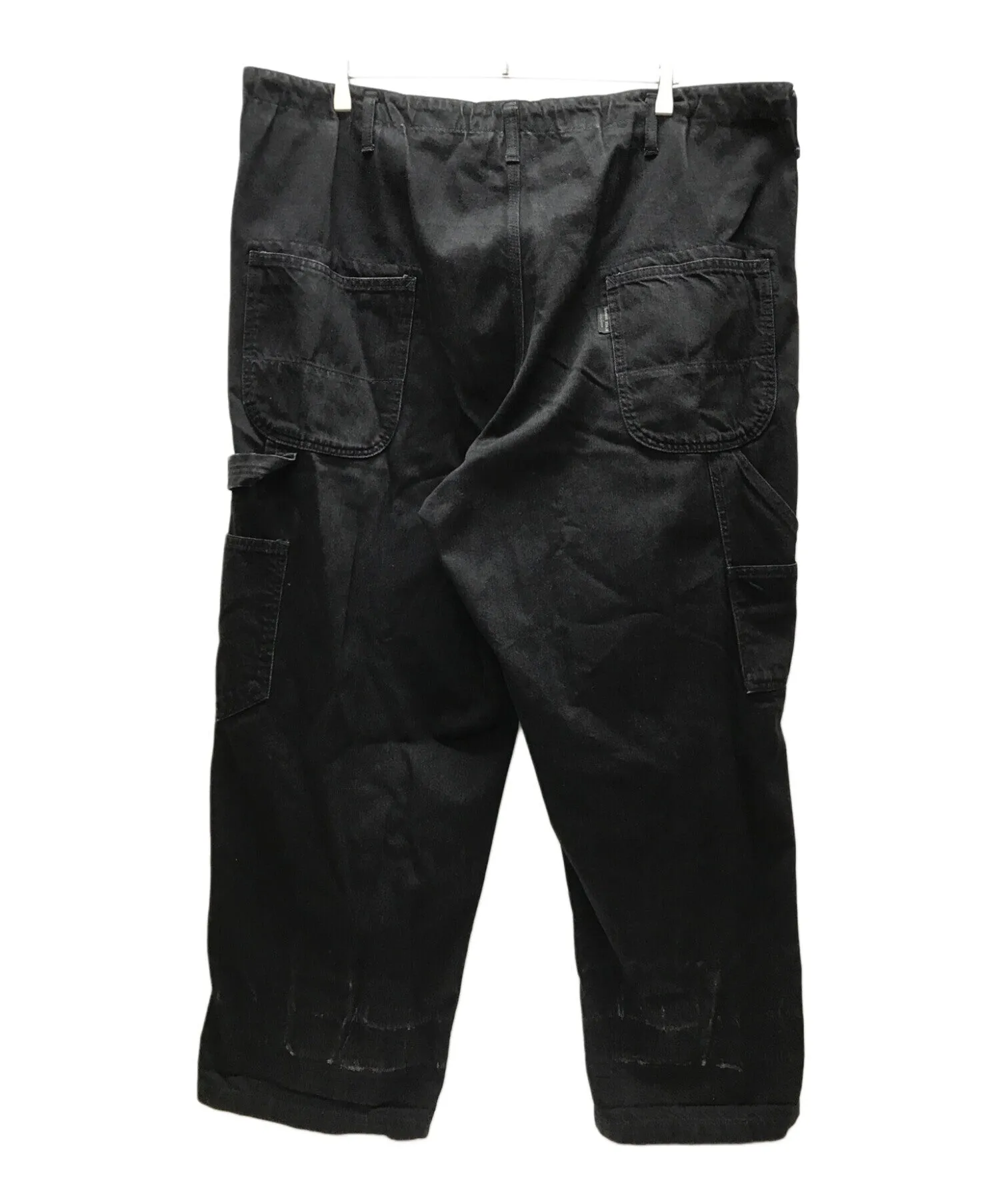 [Pre-owned] BLACK Scandal Yohji Yamamoto DENIM PAINTER PANTS