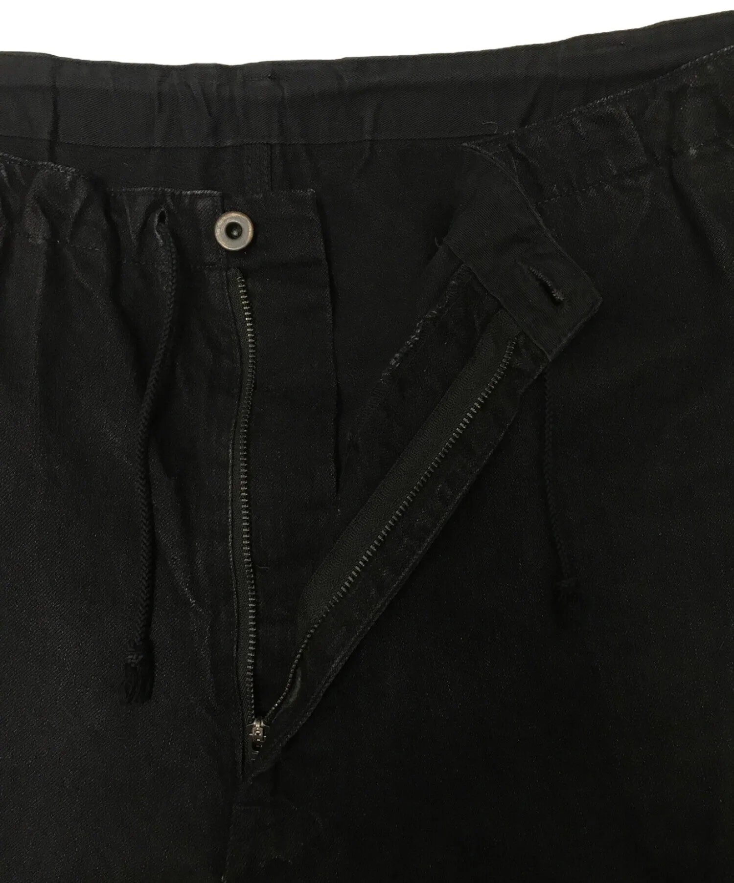 [Pre-owned] BLACK Scandal Yohji Yamamoto DENIM PAINTER PANTS