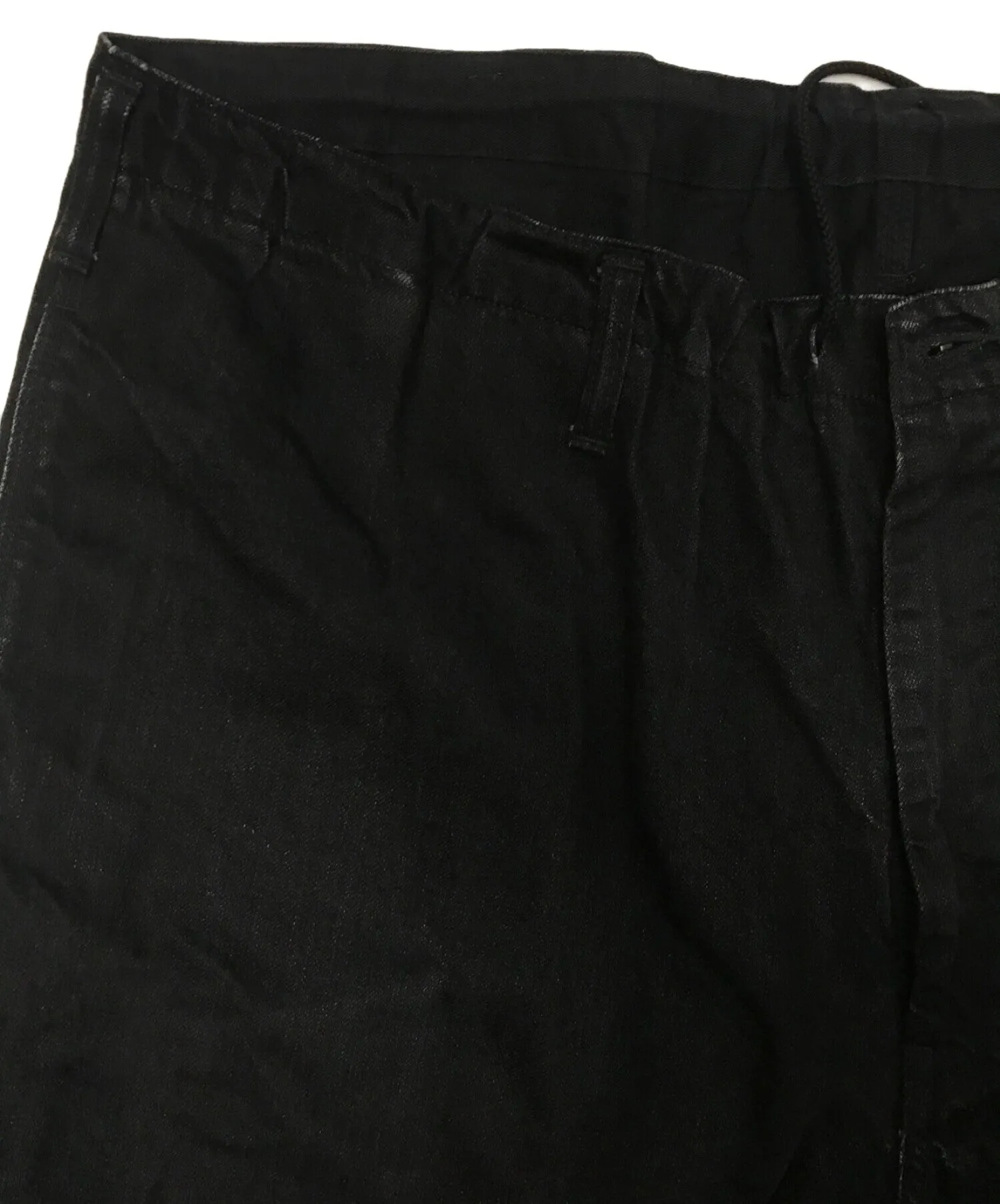 [Pre-owned] BLACK Scandal Yohji Yamamoto DENIM PAINTER PANTS