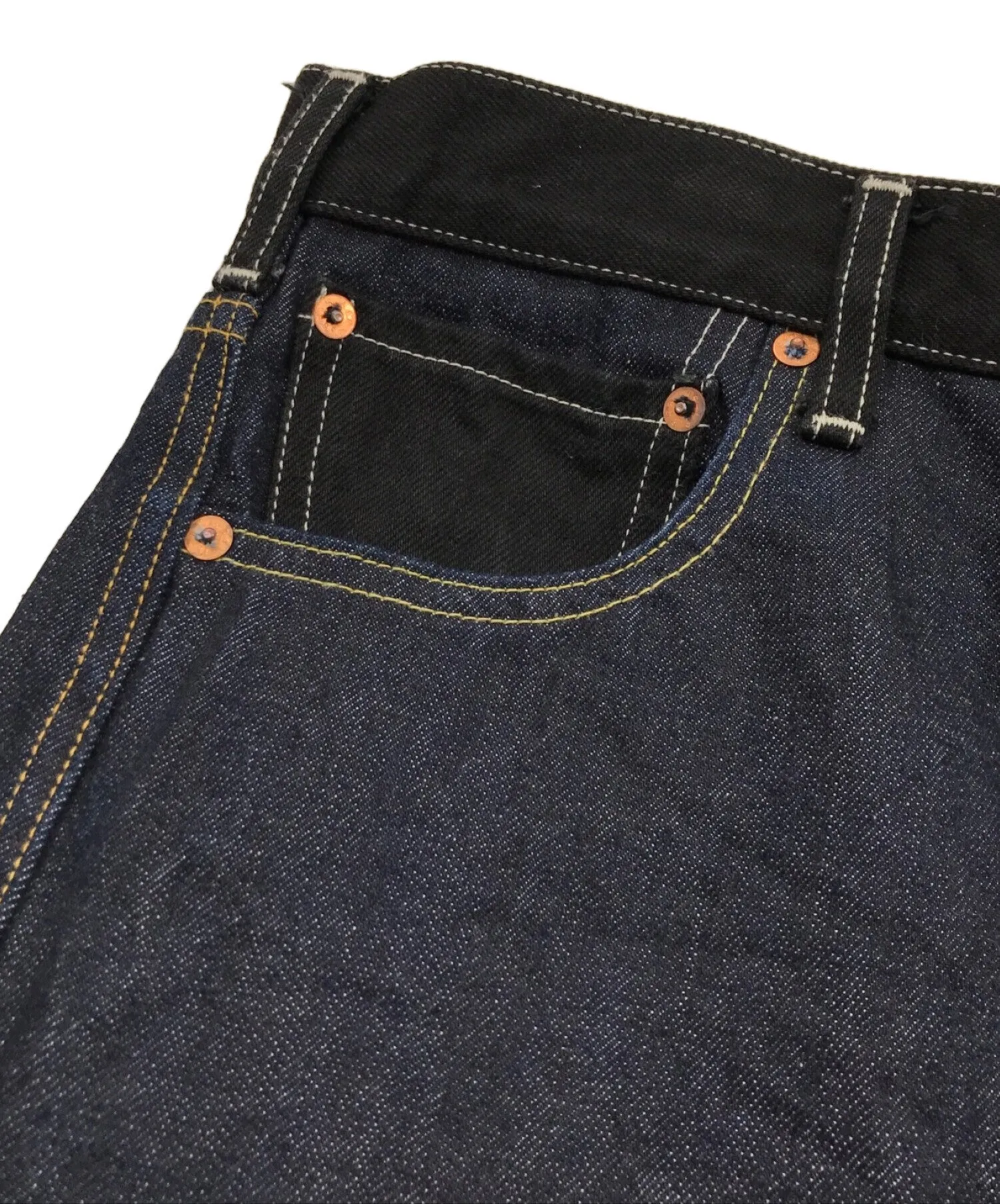 [Pre-owned] JUNYA WATANABE Double Pocket Cinch Back Denim Pants