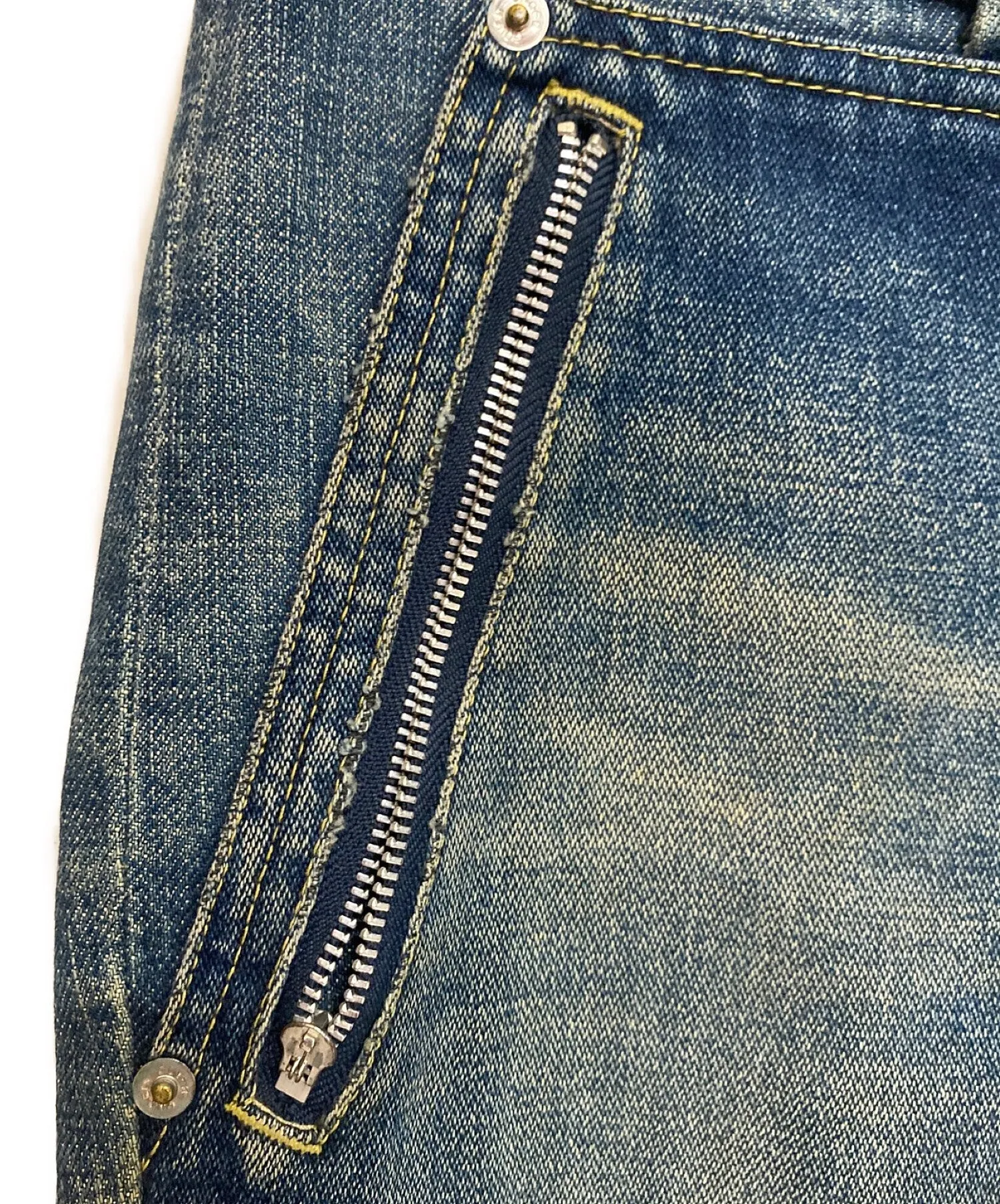 [Pre-Owned] UNDERCOVER Patchwork Denim Pants/01AW /Archive S225