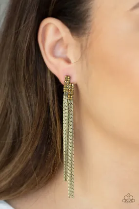 Radio Waves Brass Earrings for Women: Stylish and Unique Accessories