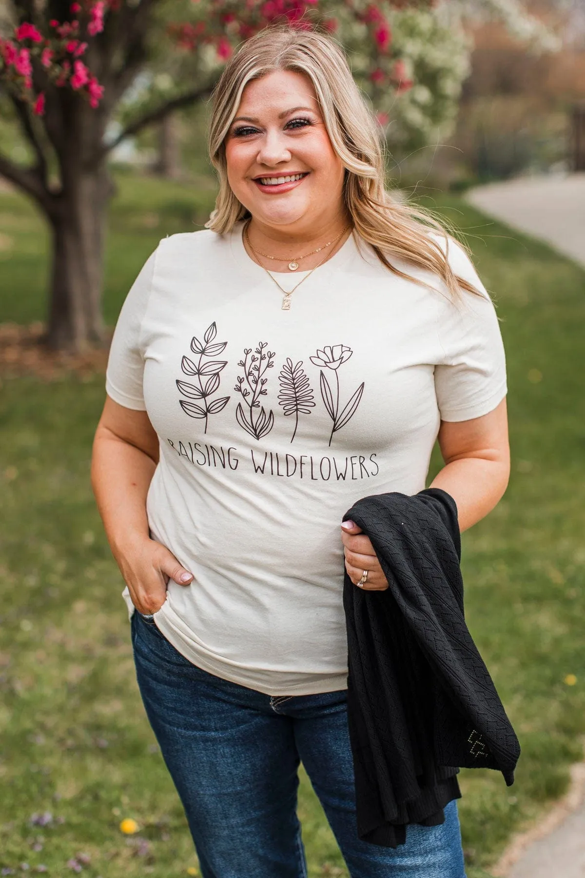 Natural Wildflowers Graphic Tee