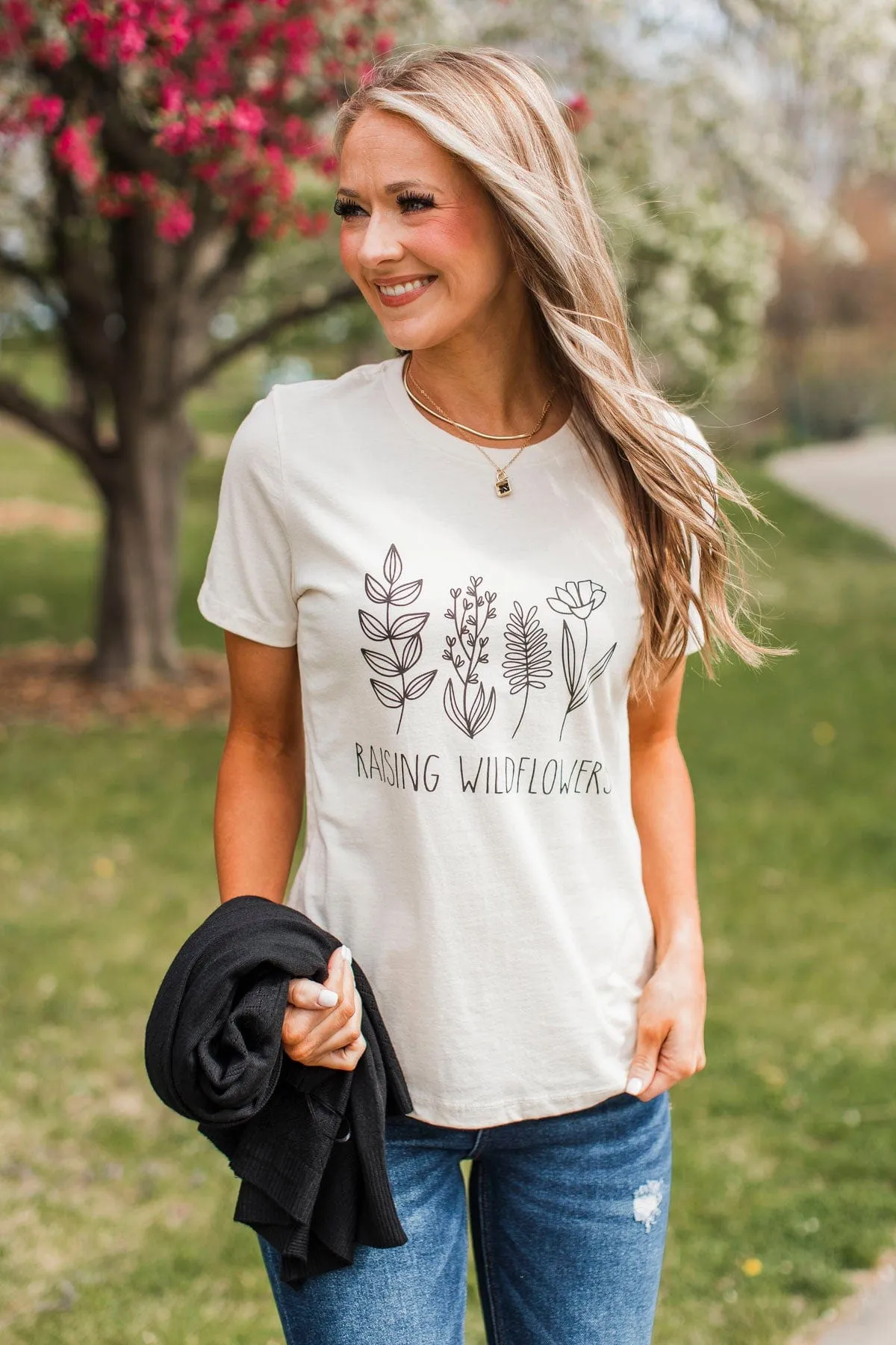 Natural Wildflowers Graphic Tee