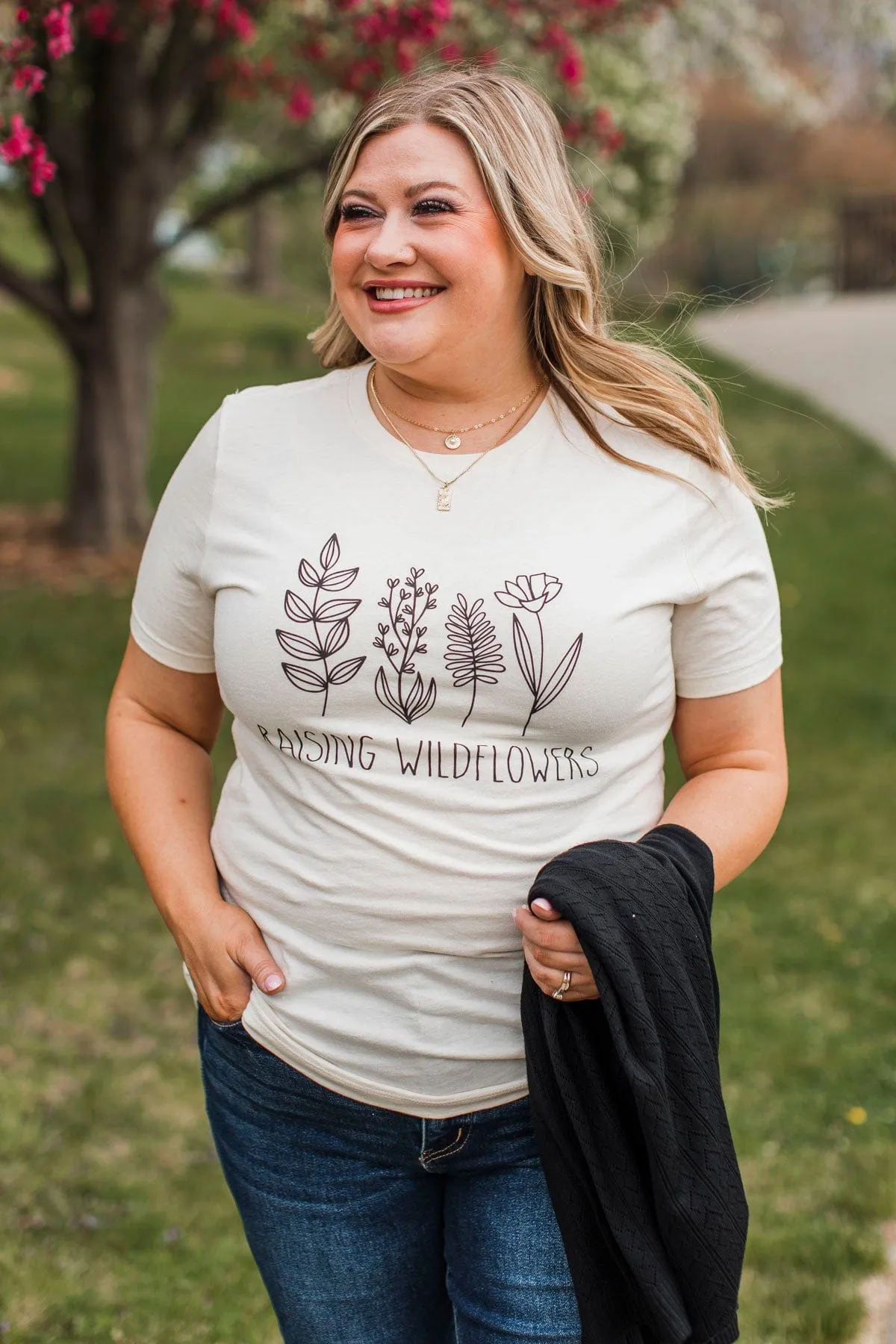 Natural Wildflowers Graphic Tee