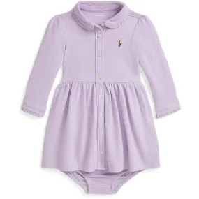 Ralph Lauren Baby Spring Iris and Multi Print Day Dress