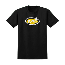 Real Natas Oval T-Shirt - Black Yellow White