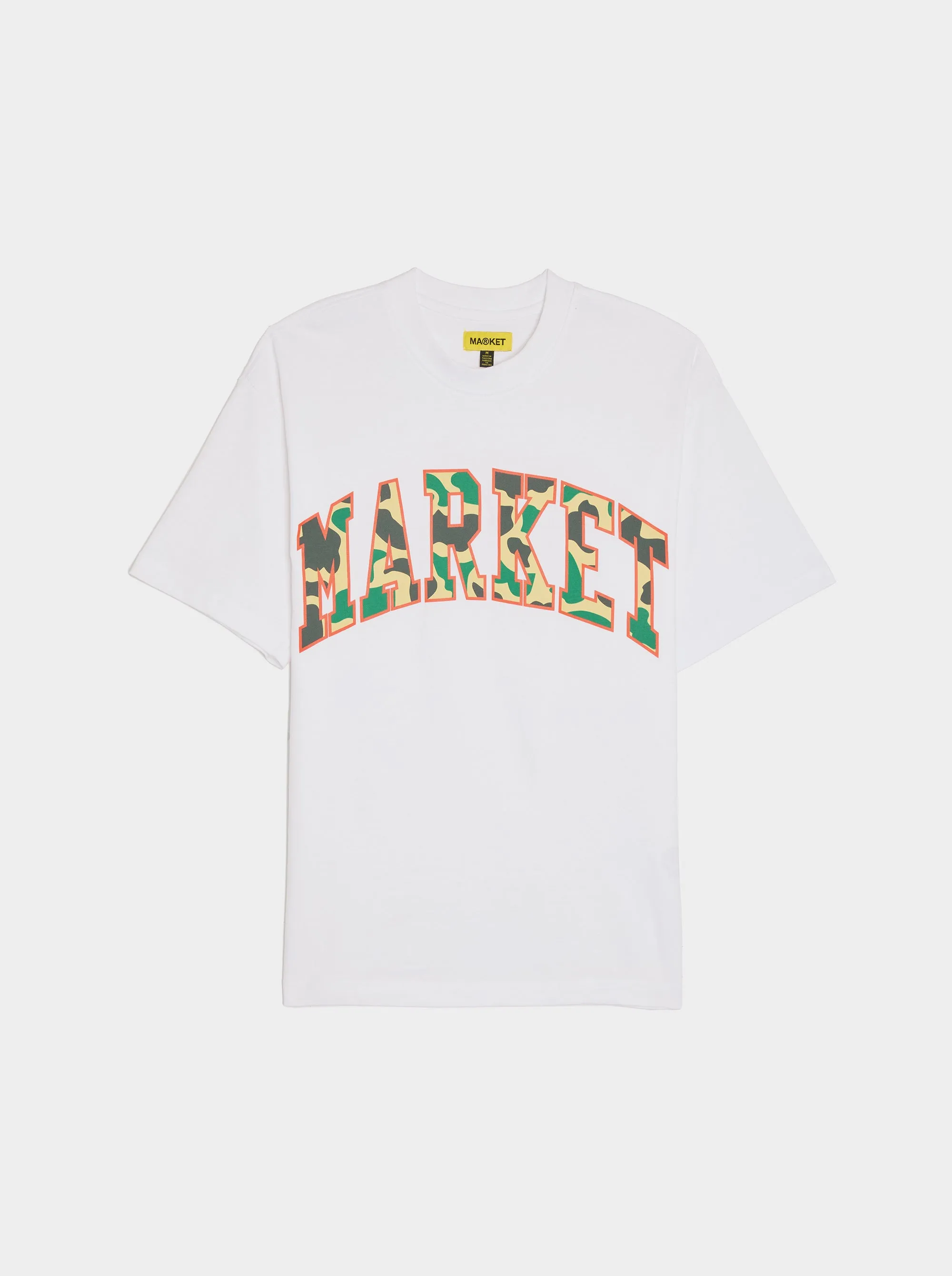 White Reverse Duck Camo Tee