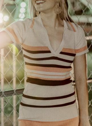 Ribbed Dress - Fall In Line