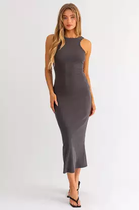 Ribbed Maxi Dress 