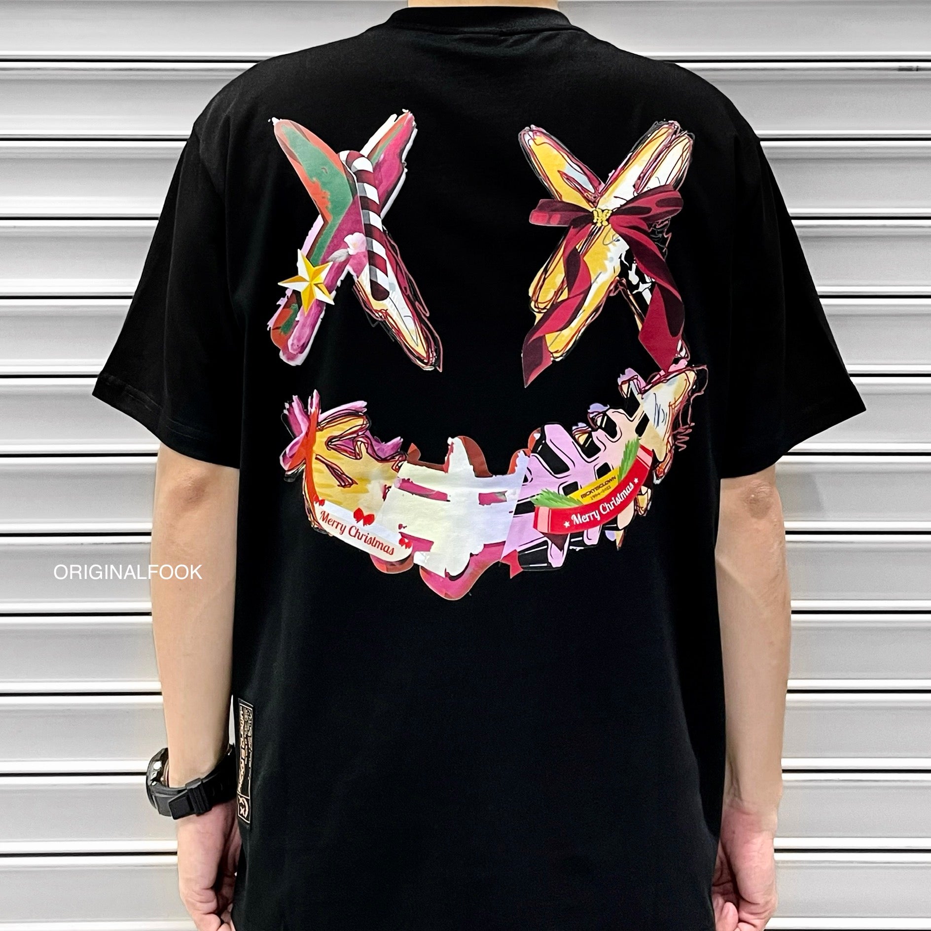 Rickyisclown Candy Smiley Tee Black online - Shop now!