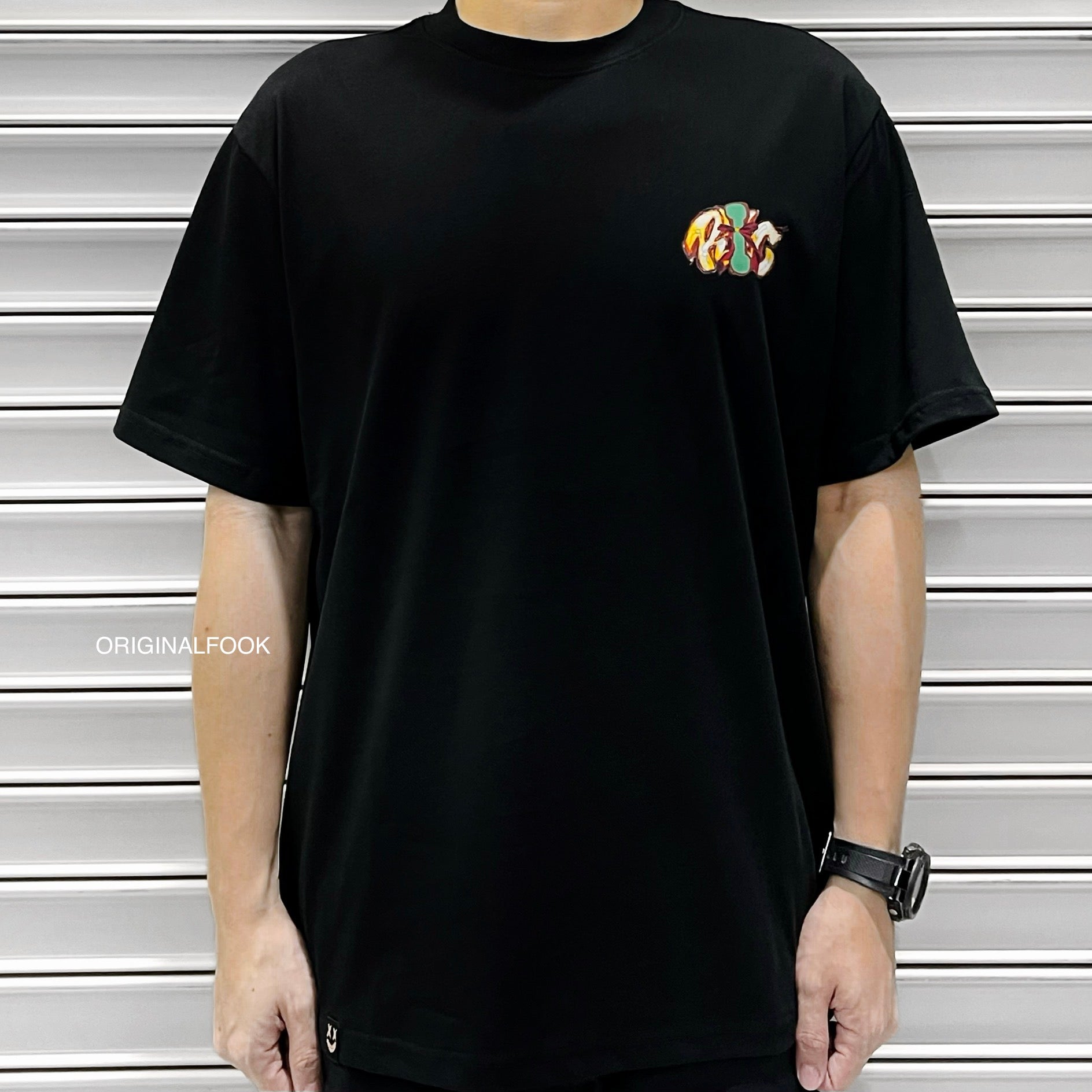 Rickyisclown Candy Smiley Tee Black online - Shop now!