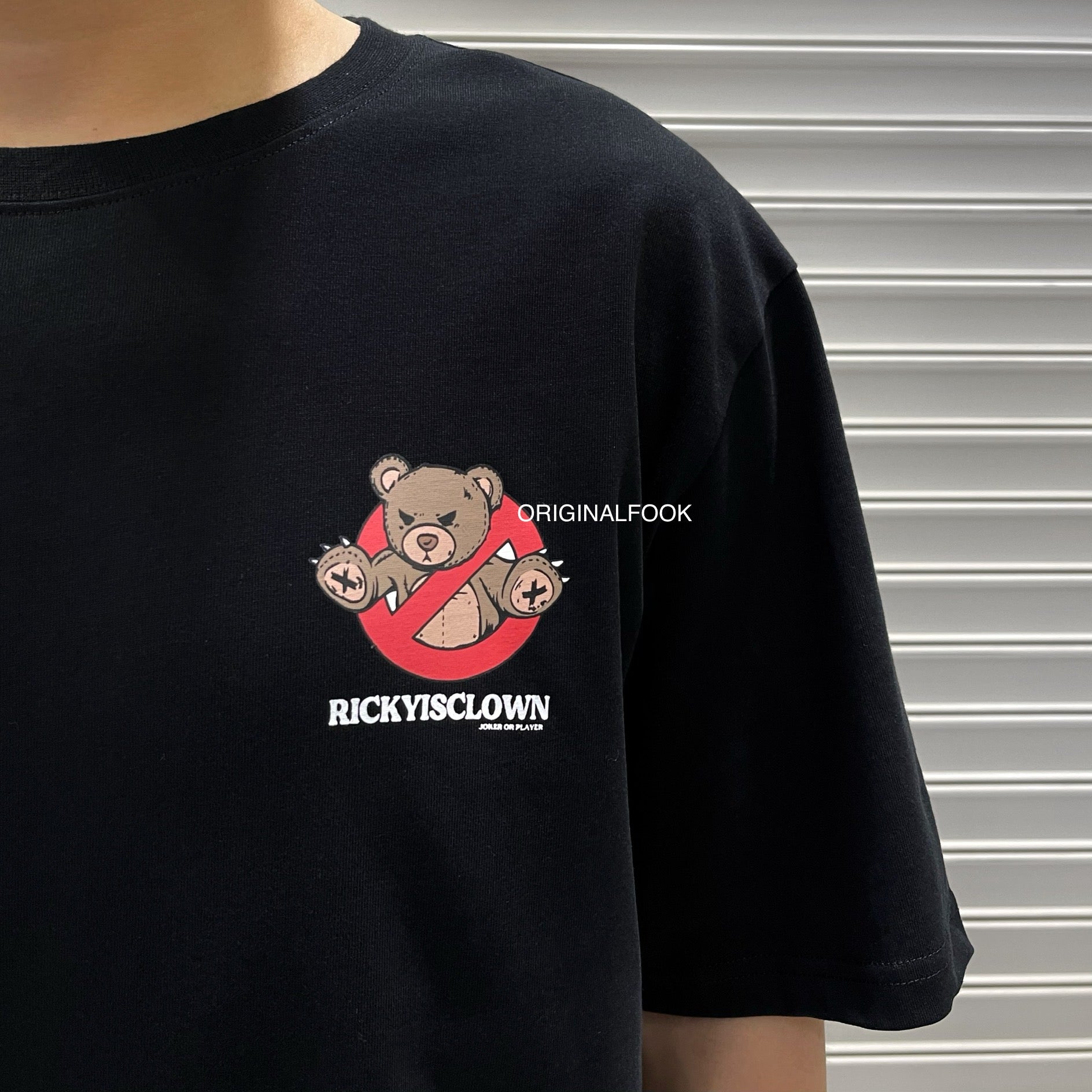 Rickyisclown Teddy Tee Black [R8210909i-F]