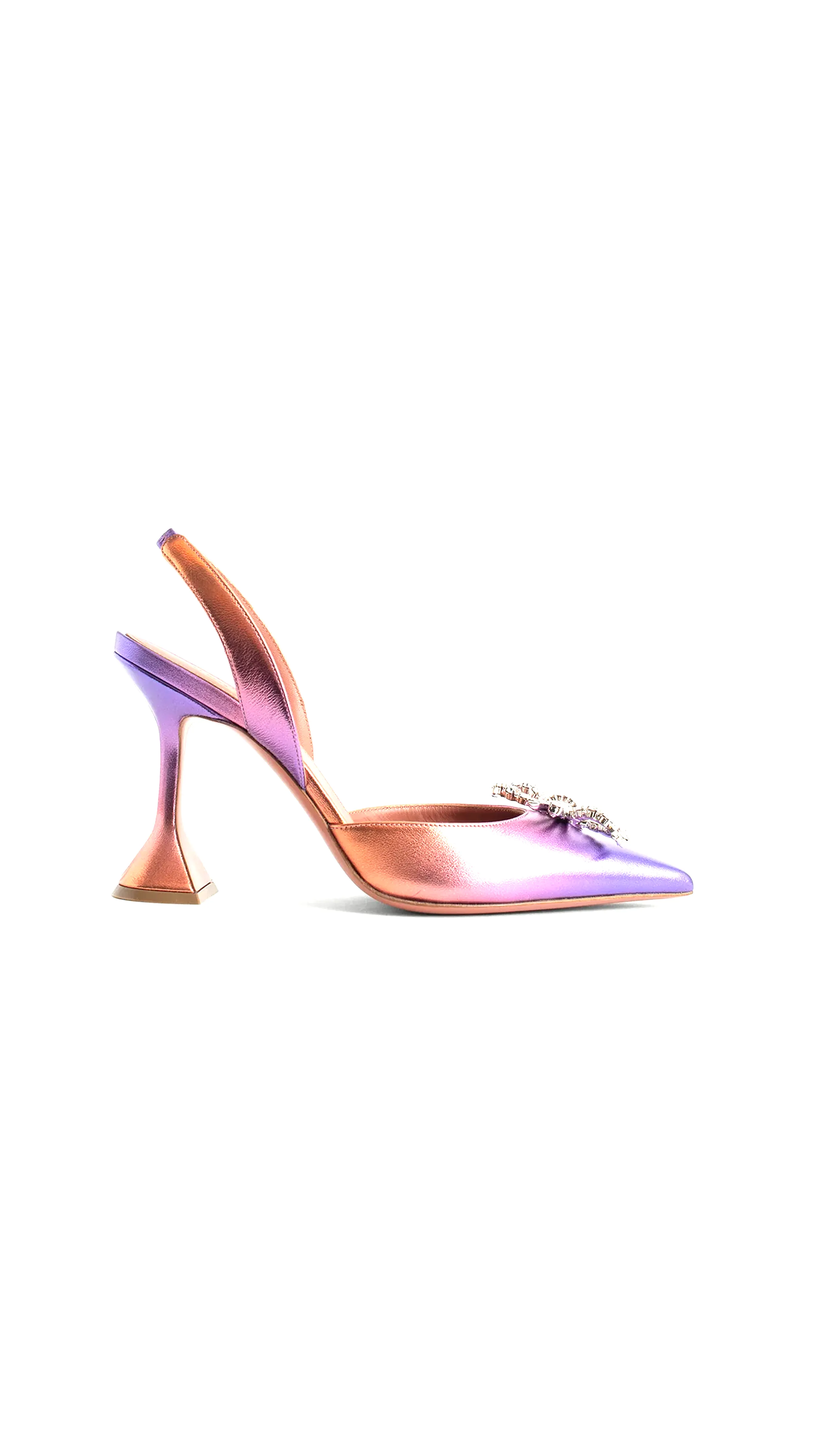 Rosie Metallic Slingback Pump in Sunset