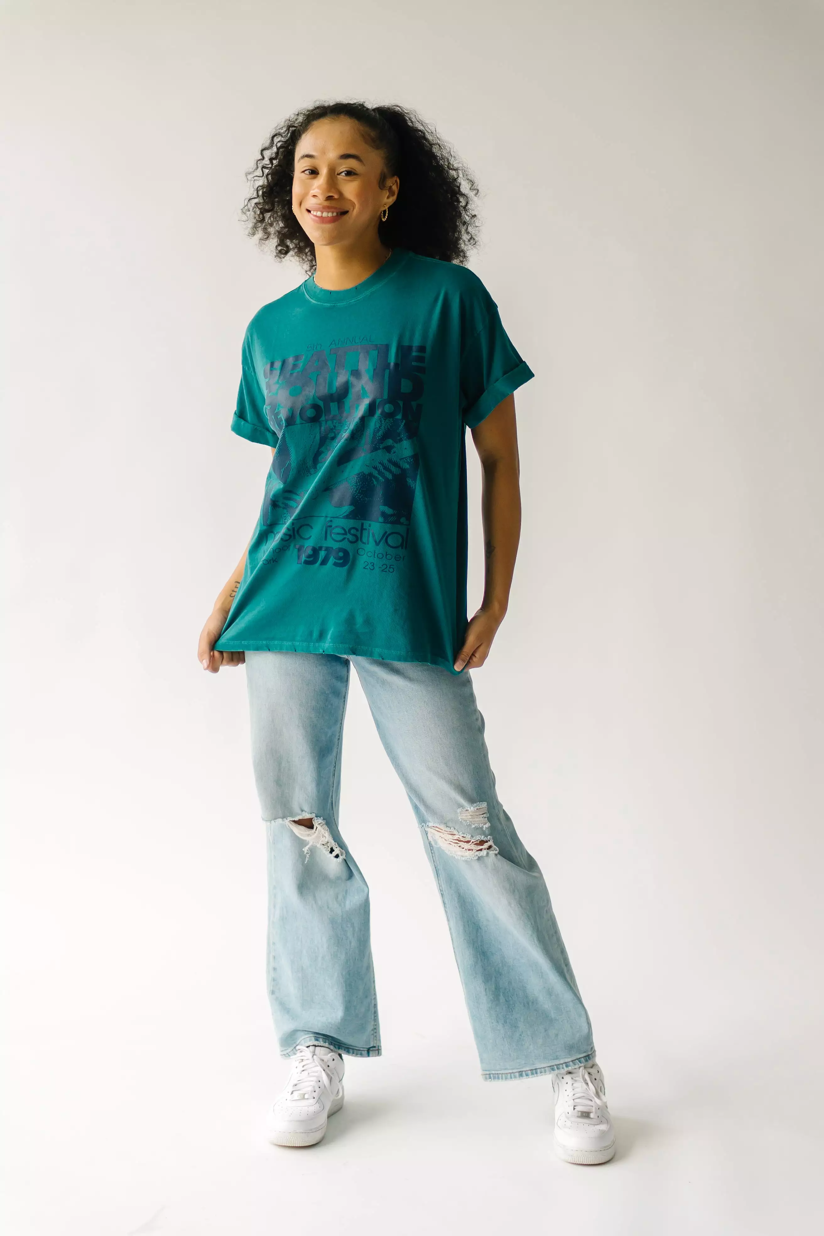 Seattle Sound Revolution Dark Aqua T-shirt | Shop Now