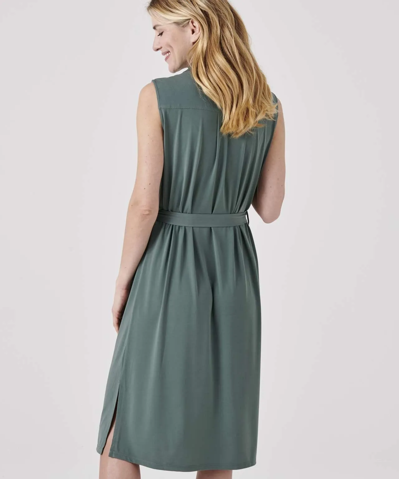 Women's Sleeveless Jersey Dress