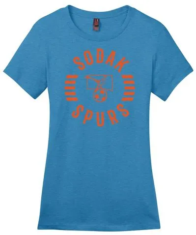 Core Cotton Tee for Women of SoDak Spurs Soccer Club