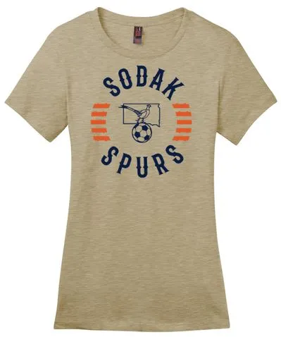 Core Cotton Tee for Women of SoDak Spurs Soccer Club