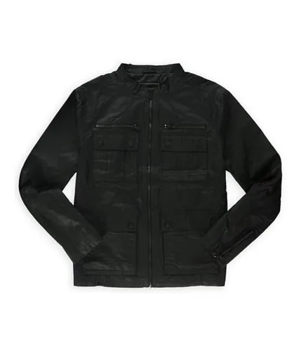 Solid Motorcycle Jacket for Men - Rock & Republic