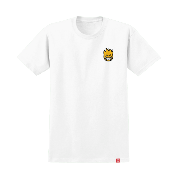 Spitfire Lil Bighead Fill T-Shirt - White Gold Black.