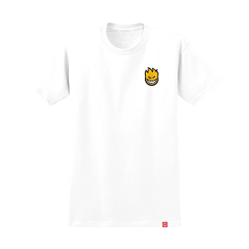 Spitfire Lil Bighead Fill T-Shirt - White Gold Black.