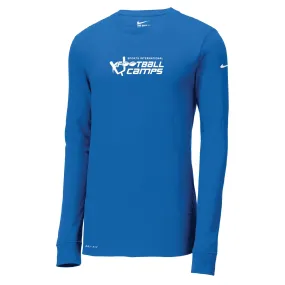 Nike Dri-FIT Cotton Poly Long Sleeve Tee by Sports International