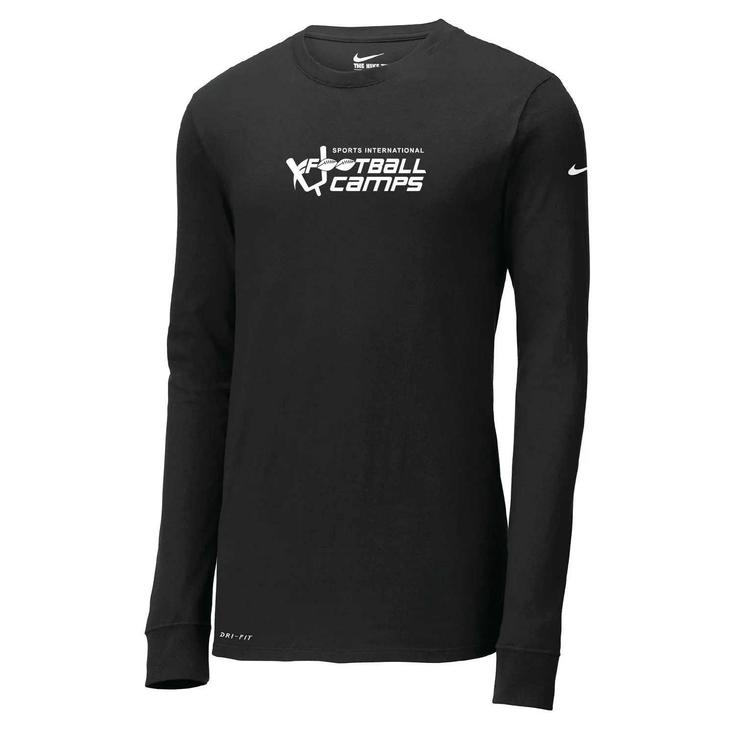 Nike Dri-FIT Cotton Poly Long Sleeve Tee by Sports International