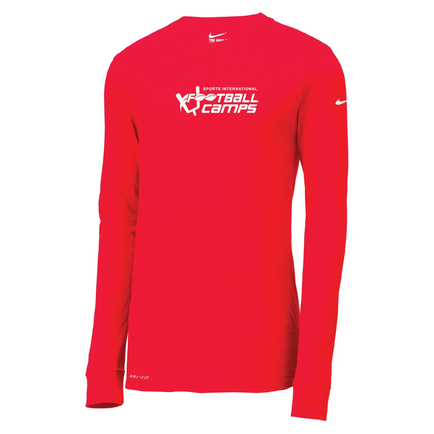 Nike Dri-FIT Cotton Poly Long Sleeve Tee by Sports International