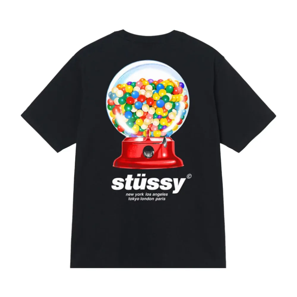 Stussy Black Gumball T-shirt