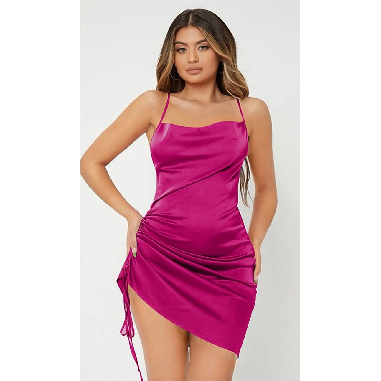 Sultry Sleeveless Mini Dress