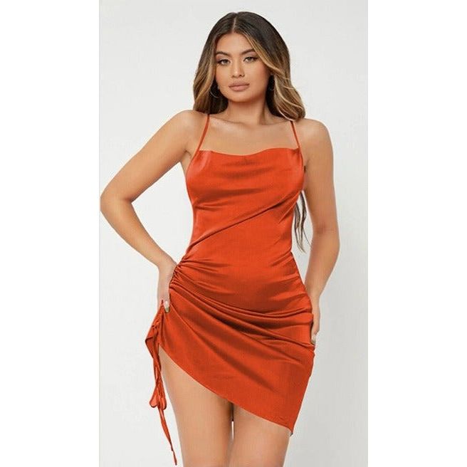 Sultry Sleeveless Mini Dress