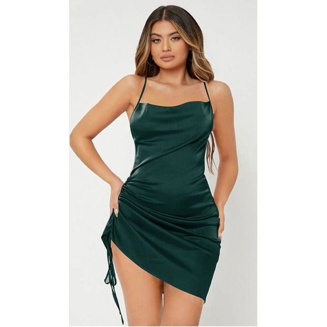 Sultry Sleeveless Mini Dress