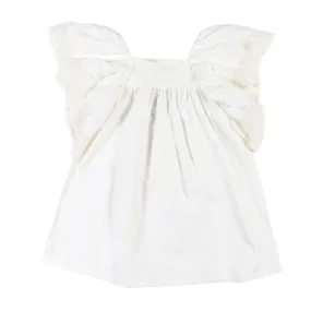 Suncracy White Lace Dress For Girls