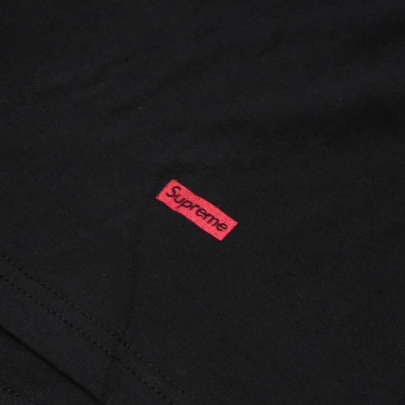 SUPREME HANES Black Tagless Tee 3-Pack