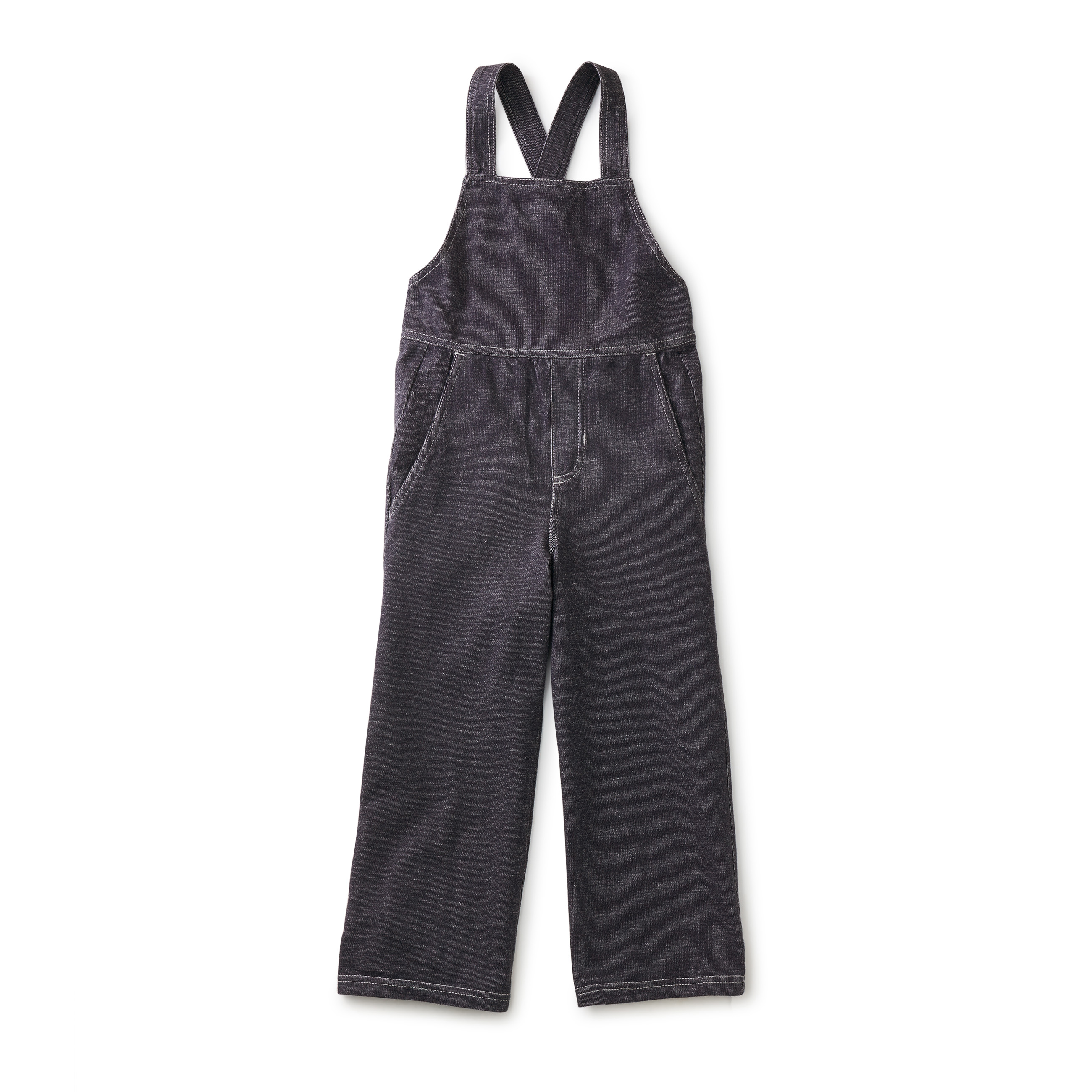 Tea Collection Denim-Look Wide Leg Overalls