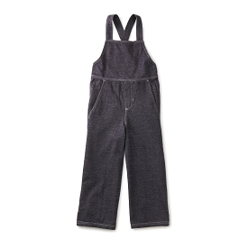 Tea Collection Denim-Look Wide Leg Overalls