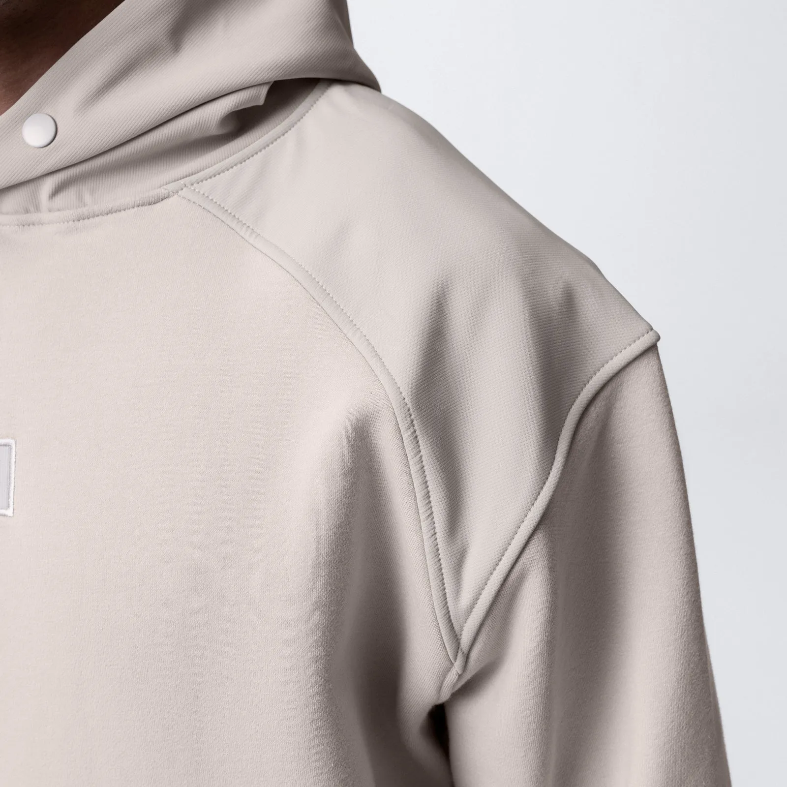 Tech-Terry Waterproof Panel Hoodie for Men by CHAI